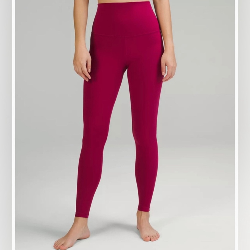 Lululemon Pomegranate Align Leggings